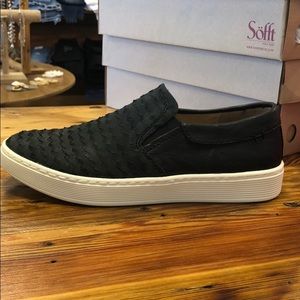 Sofft Black Leather Slipon